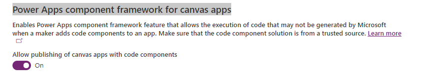 Using PowerApps Component Framework add Power Virtual Agent bot to PowerApps Canvas App
